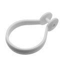 Croydex White Button Curtain Rings Pack of 12