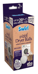 Swirl Wool Dryer Balls 2 pack