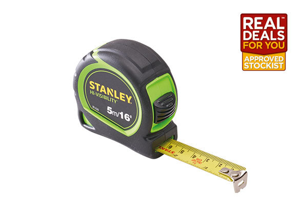 Stanley Tylon Tape Measure - 5m/16ft