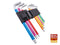 Faithfull 9 Piece Colour Coded Hex Key Set