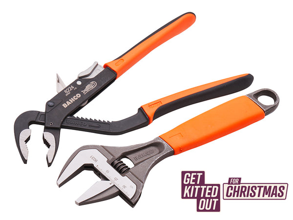 Bahco Adjustable Waterpump & Plier Set