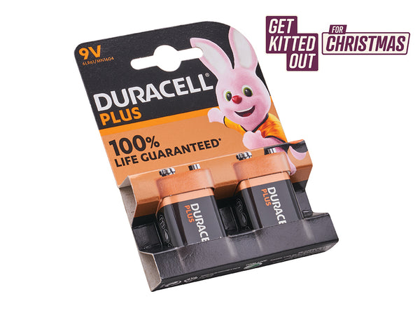Duracell 9V Battery Twin Pack