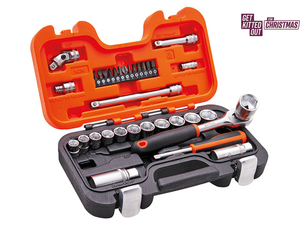 Bahco 3/8in Drive Socket Set