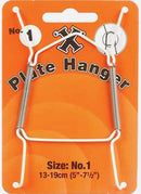 Steel Wire Plate Hanger 13-19cm (5"-7½") No.1