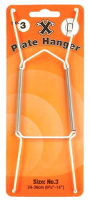 Steel Wire Plate Hanger 24-36cm (9½"-14") No.3