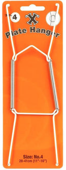 Steel Wire Plate Hanger 28-41cm (11"-16") No.4