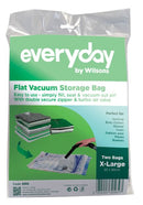 Everyday by Wilsons Flat Vacuum Storage Bags X-Large 55 x 90cm 2 pack