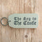 The Key To The Castle Wooden Keyring