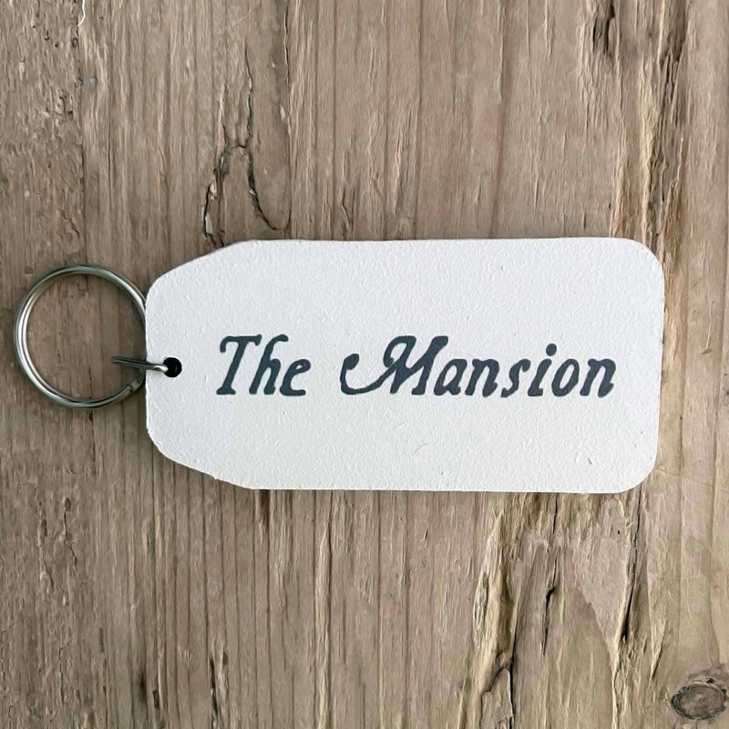 The Mansion Wooden Keyring