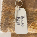 House Keys Wooden Keyring