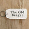 The Old Banger Wooden Keyring