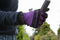 Town & Country TGL223S Ladies Aubergine Ultimax Gloves Size Small