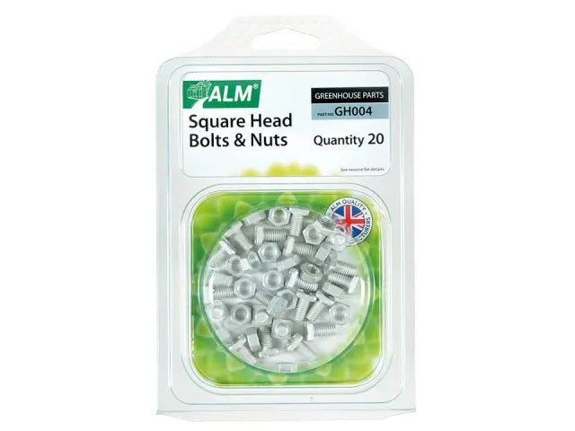 ALM GH004 Square Glaze Nuts and Bolts