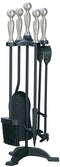 Manor 1056 Black & Pewter Companion Set