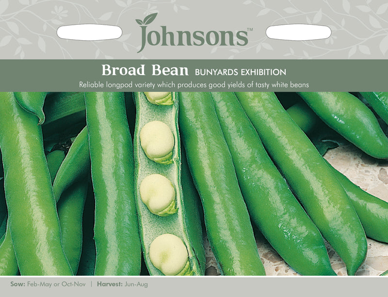 Johnsons Seeds Broad Bean Bunyards Exhibition