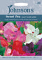 Johnsons 120995 Lathyrus odoratus - Sweet Pea Giant Waved Mixed