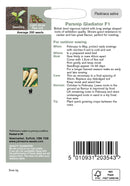 Johnsons Seeds Parsnip Gladiator F1