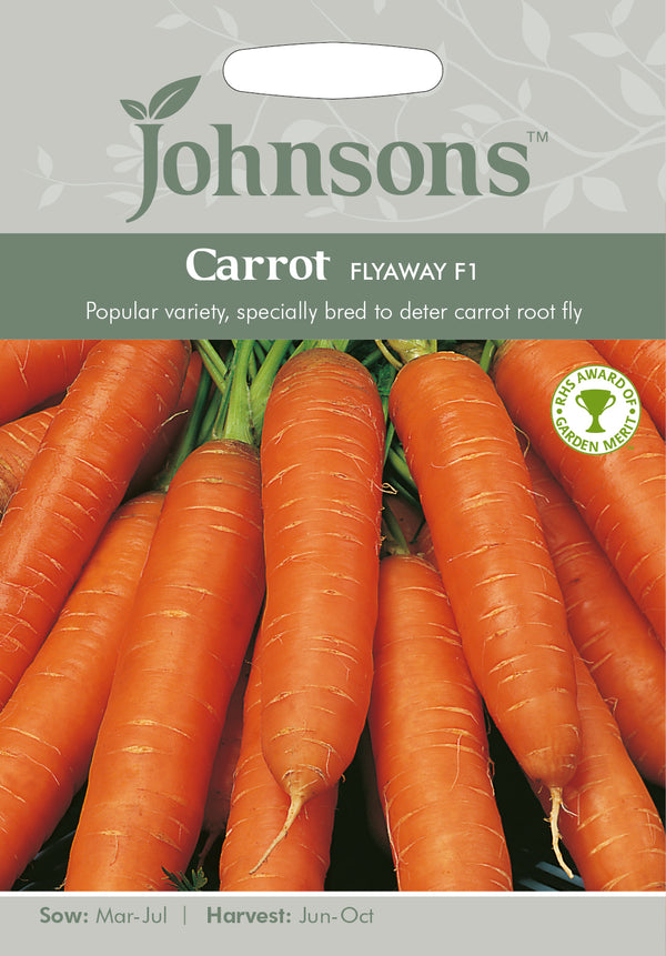 Johnsons Daucus carota - Carrot Flyaway F1 Seeds