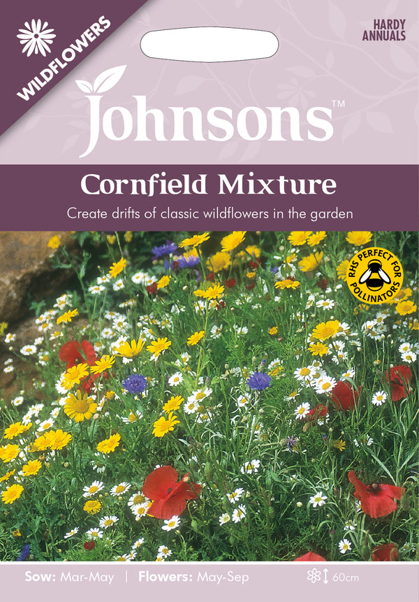 Johnsons 121015 Wildflower Cornfield Mixture