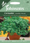 Johnsons 121034 Coriandrum sativum - Coriander Cilantro for leaf