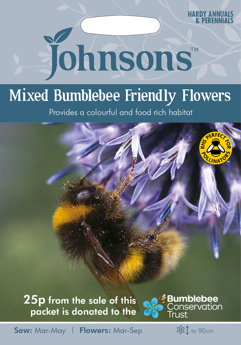 Johnsons 121040 Mixed Bumblebee Friendly Flowers