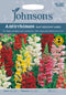 Johnsons Seeds Antirrhinum Majus - Antirrhinum Rust Resistant Mixed - Snapdragon