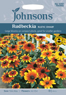 Johnsons Seeds Rudbeckia hirta - Rudbeckia Rustic Dwarf Coneflower