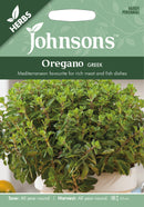 Johnsons Seeds Origanum vulgare - Oregano Greek