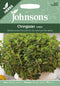 Johnsons Seeds Origanum vulgare - Oregano Greek