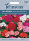 Johnsons Seeds Pelargonium zonale - Geranium Special Mop Head Mixed F1