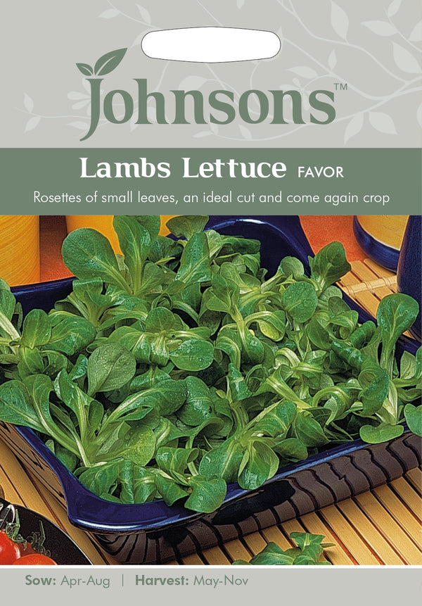 Johnsons Lambs Lettuce Favor Seeds