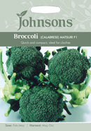 Johnsons Seeds Brassica oleracea - Broccoli (Calabrese) Matsuri F1