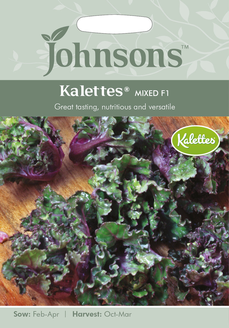 Johnsons Seeds Brassica oleracea var. gemmifera - Kalettes® Mixed F1