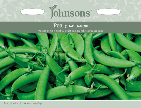 Johnsons Seeds Pea (SugarSnap) Nairobi