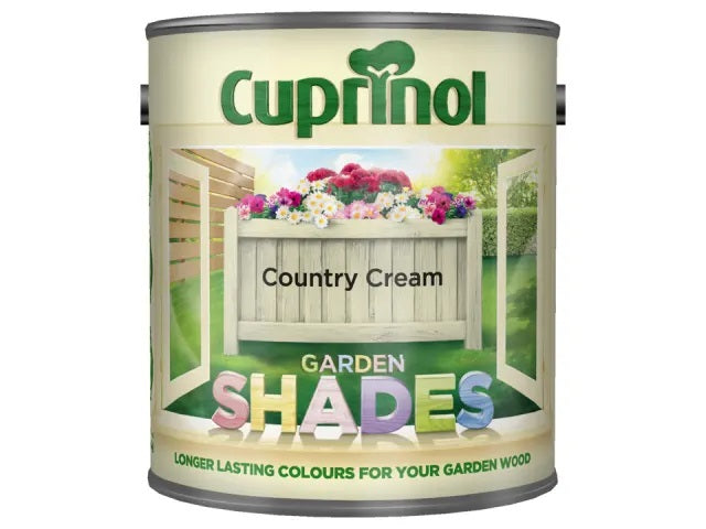Cuprinol Garden Shades Country Cream 2.5 Litre 5092589