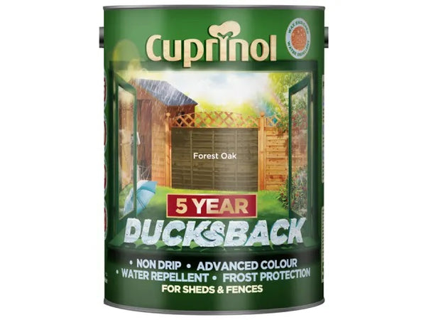 Cuprinol 5 Year Ducksback Forest Oak 5L 5092434