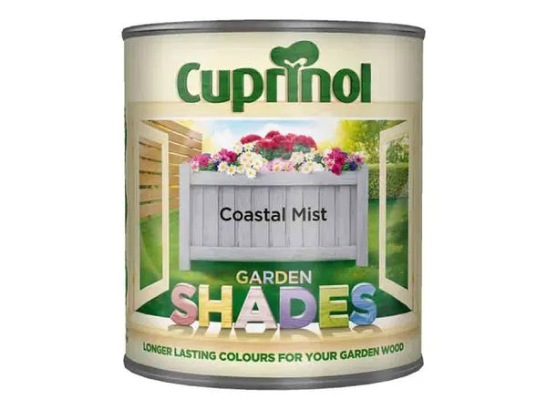 cuprinol garden shades spray paint Cuprinol Garden Shades Coastal Mist 2.5 Litres Paint
