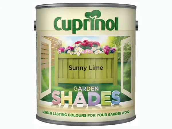 Cuprinol Garden Shades Sunny Lime 1 Litre 5159072
