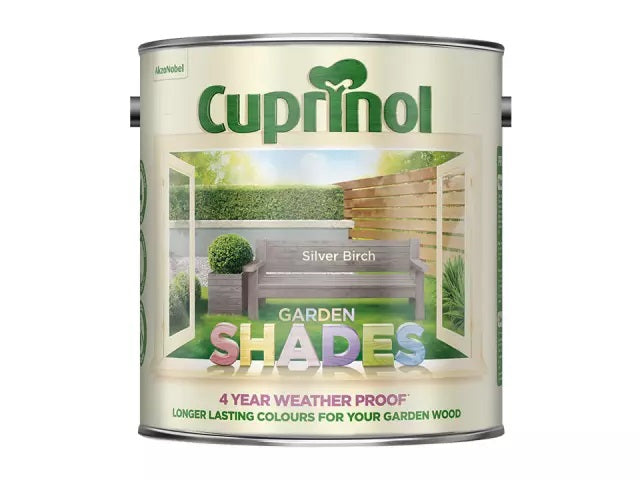 Cuprinol Garden Shades Silver Birch Paint 2.5 Litre 