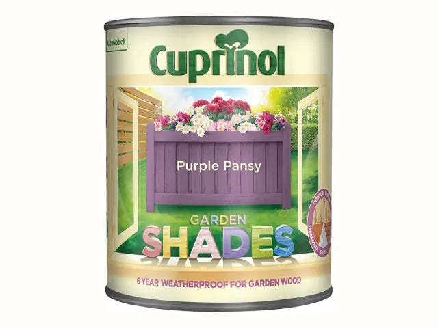 Cuprinol Garden Shades Purple Pansy Paint 1 Litre 