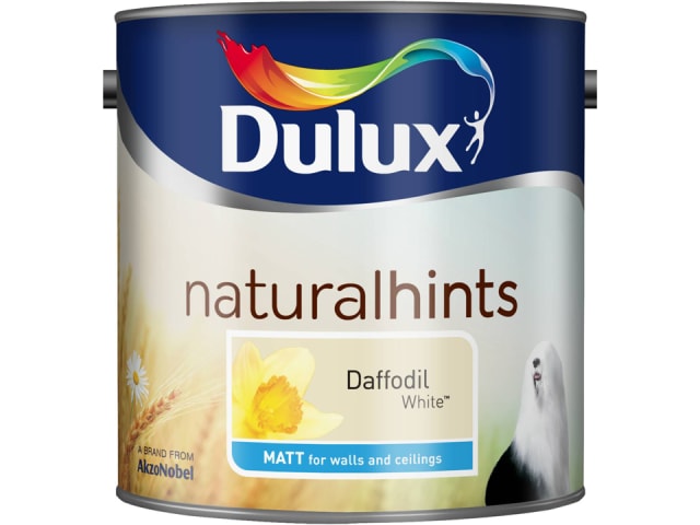 Dulux 5091722 Rich Matt Daffodil White 2.5L