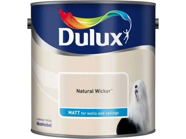 Dulux 5091740 Rich Matt Natural Wicker 2.5L
