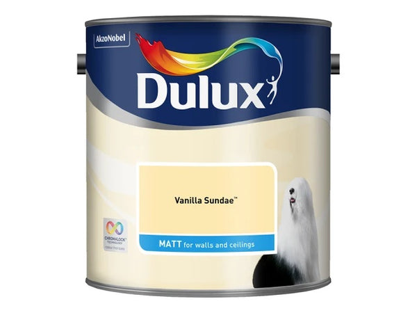 Dulux 5293106 Rich Matt Vanilla Sundae 2.5L