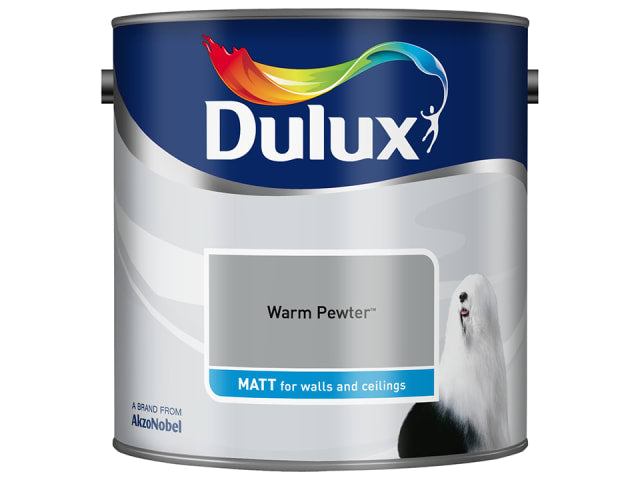 Dulux 5192096 Rich Matt Warm Pewter 2.5L