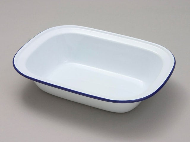 Falcon 44024 Oblong Pie Dish White 24cm