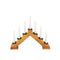 Konst Smide 7 Bulb Oak Candle Bridge Christmas Lights