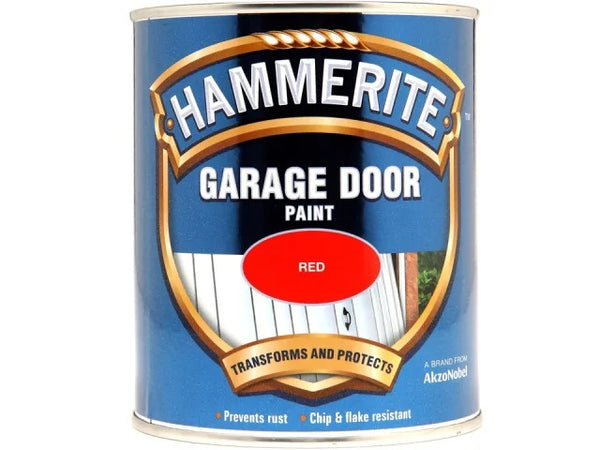 Hammerite Garage Door Enamel Red 750ml 5092852