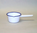 Falcon 14cm White Enamel Milk Pan