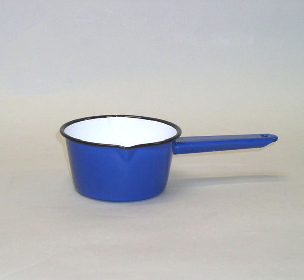 Falcon 14cm Blue Enamel Milk Pan