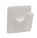 30mm x 30mm Plastic Self Adhesive Hooks Pack of 4